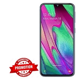 Samsung Galaxy A40 / 64 Go - Double SIM - Noir - Débloqué - Grade B