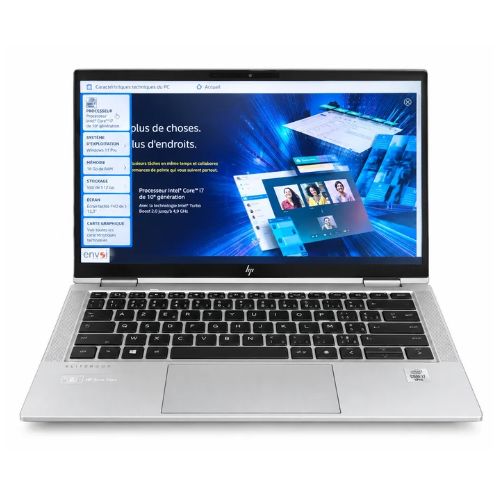HP EliteBook X360 1030 G7 vue devant