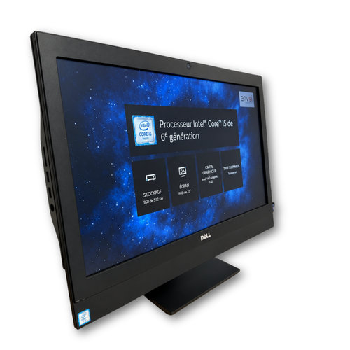 Ordinateur tout-en-un Dell OptiPlex 7440 – vue complémentaire 2