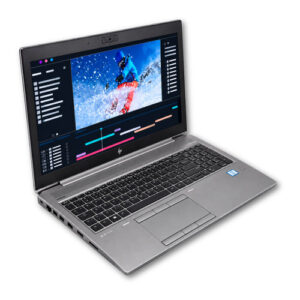 Station de travail portable HP ZBook 15 G5, vue de face