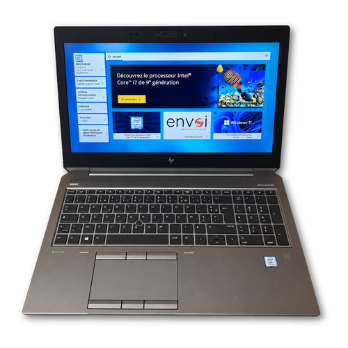 Station de travail portable HP ZBook 15 G6