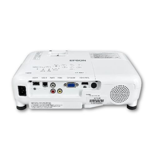 Vidéoprojecteur EPSON EB-W42 reconditionné vue arrière