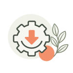 Pictogramme de masterisation des équipements informatiques